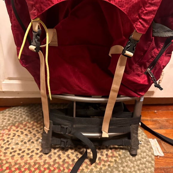 Kelty Red and Black Women's Backpack - Picture 3 of 4